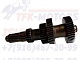 8973498810 8981132240 Вал промежуточный (Z=46-38-29-21) КПП MZZ6F  - isuzu-tfk